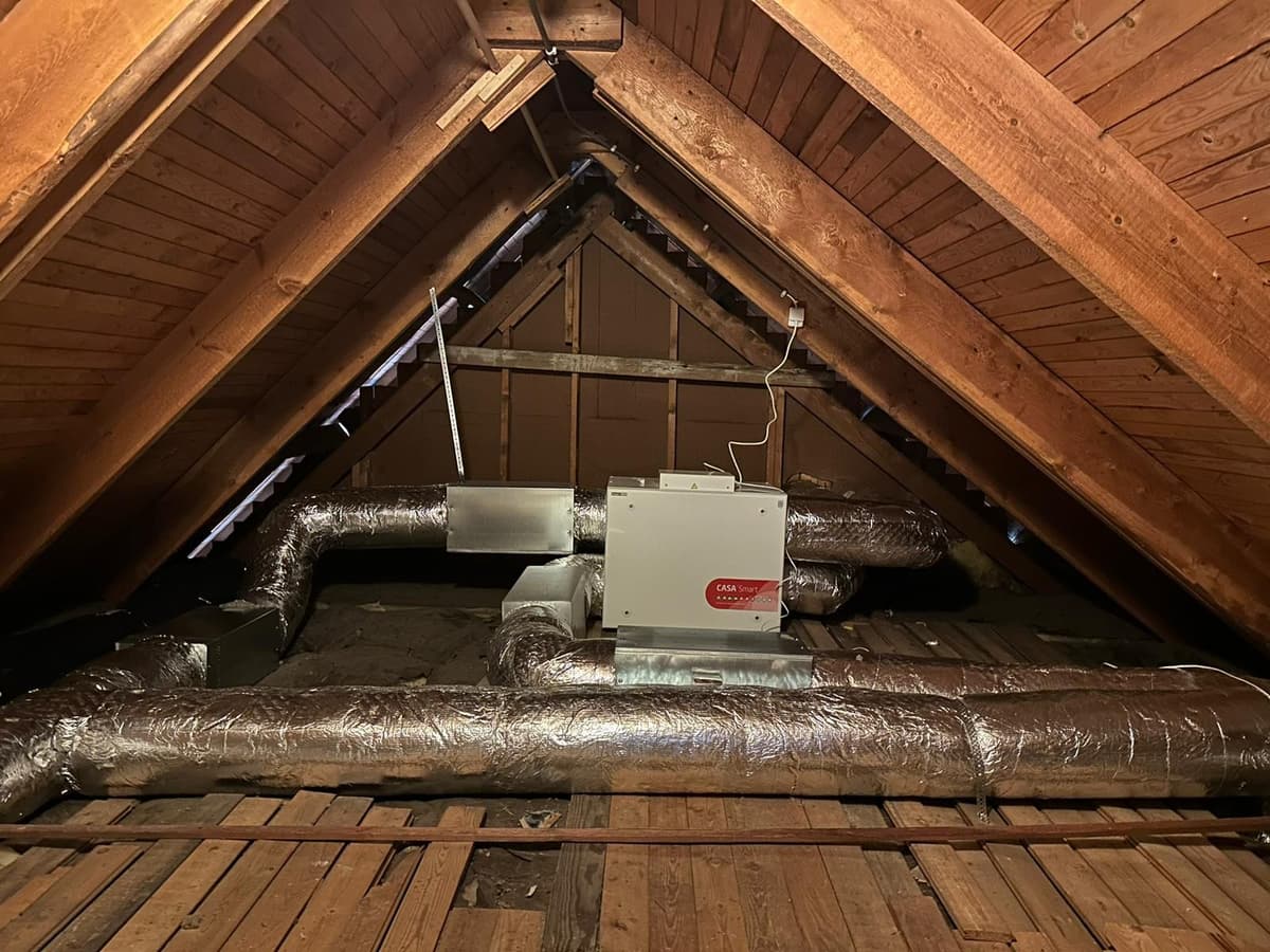 Byta FTX-aggregat på vinden – Guide